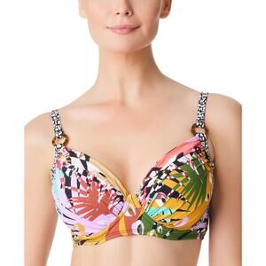 Bleu by Rod Beattie Women's Let's Get Loud Bikini Top Women's Size 38D 14564